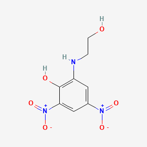 2-HYDROXYETHYL PICRAMIC ACID Chemical structure