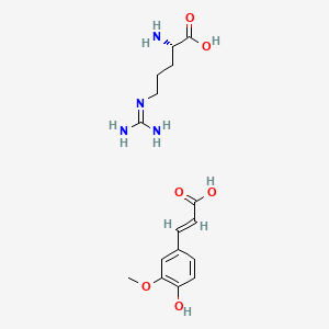 ARGININE FERULATE Chemical structure