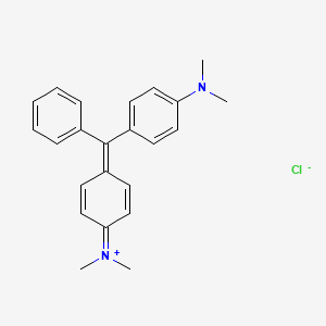 BASIC GREEN 4 Chemical structure