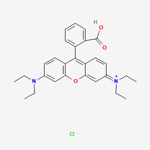 BASIC VIOLET 10 Chemical structure
