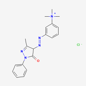 BASIC YELLOW 57 Chemical structure