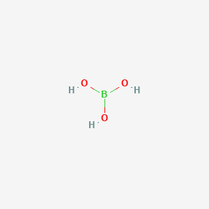 BORIC ACID Chemical structure