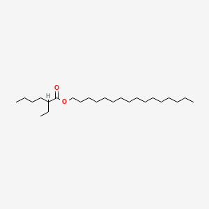 CETYL ETHYLHEXANOATE Chemical structure