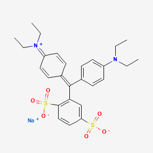 CI 42045 Chemical structure