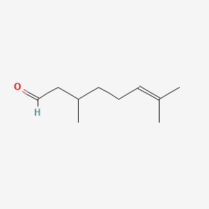 CITRONELLAL Chemical structure