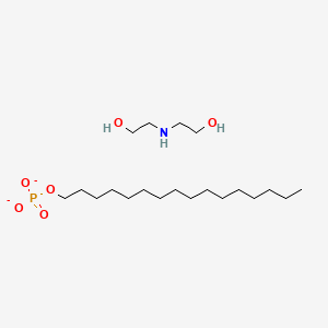DEA-CETYL PHOSPHATE Chemical structure