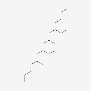 DIETHYLHEXYLCYCLOHEXANE Chemical structure