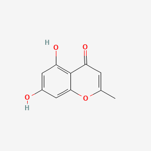 DIHYDROXY METHYLCHROMONE Chemical structure