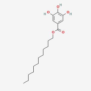 DODECYL GALLATE Chemical structure