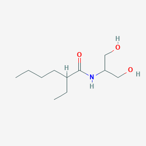 ETHYLHEXANAMIDE SERINOL Chemical structure