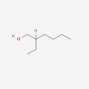 ETHYLHEXANOL Chemical structure