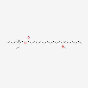 ETHYLHEXYL HYDROXYSTEARATE Chemical structure