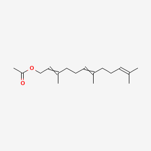 FARNESYL ACETATE Chemical structure
