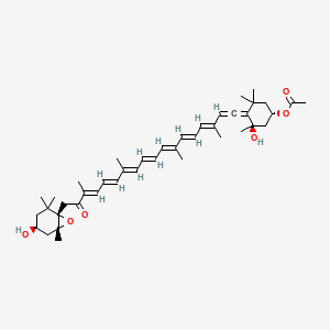 FUCOXANTHIN Chemical structure