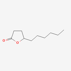 GAMMA-DECALACTONE Chemical structure