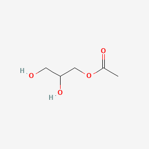 GLYCERYL ACETATE Chemical structure