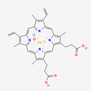 HEMATIN Chemical structure
