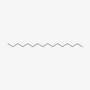 HEXADECANE Chemical structure