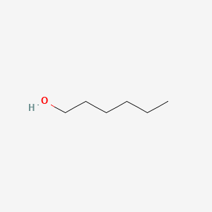 HEXYL ALCOHOL Chemical structure