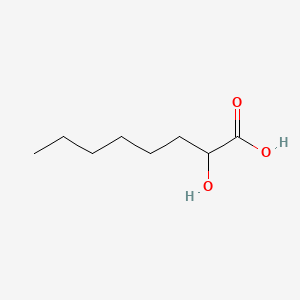 HYDROXYCAPRYLIC ACID Chemical structure