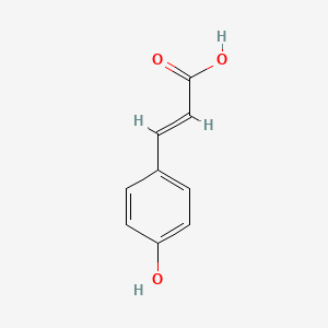 HYDROXYCINNAMIC ACID Chemical structure