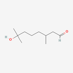 HYDROXYCITRONELLAL Chemical structure