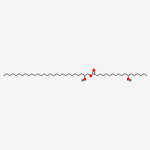 HYDROXYOCTACOSANYL HYDROXYSTEARATE Chemical structure