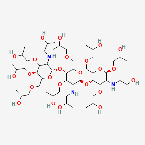HYDROXYPROPYL CHITOSAN Chemical structure