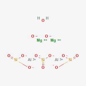MAGNESIUM ALUMINOMETASILICATE Chemical structure