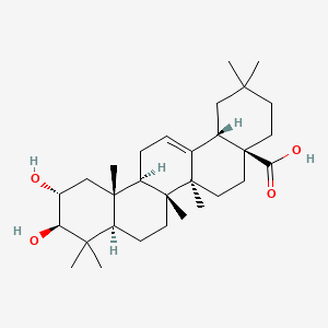 MASLINIC ACID Chemical structure