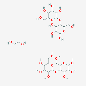 METHYL HYDROXYETHYLCELLULOSE Chemical structure