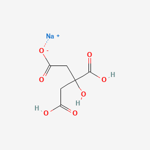 MONOSODIUM CITRATE Chemical structure