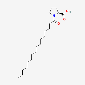 PALMITOYL PROLINE Chemical structure