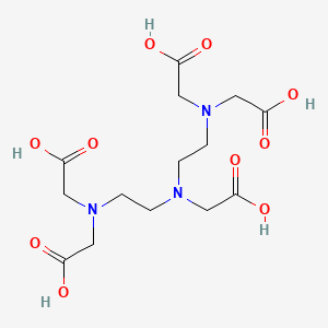 PENTETIC ACID Chemical structure