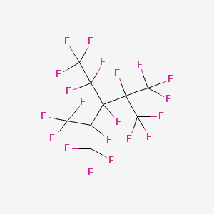PERFLUORO DIMETHYLETHYLPENTANE Chemical structure