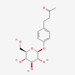 RASPBERRYKETONE GLUCOSIDE Chemical structure