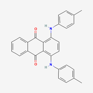 SOLVENT GREEN 3 Chemical structure