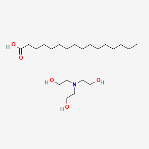 TEA-PALMITATE Chemical structure