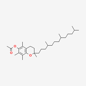 TOCOPHERYL ACETATE Chemical structure