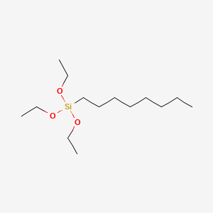 TRIETHOXYCAPRYLYLSILANE Chemical structure