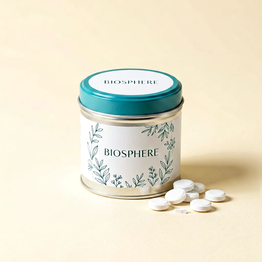 Portable Solid Tooth Cleaning Tablets