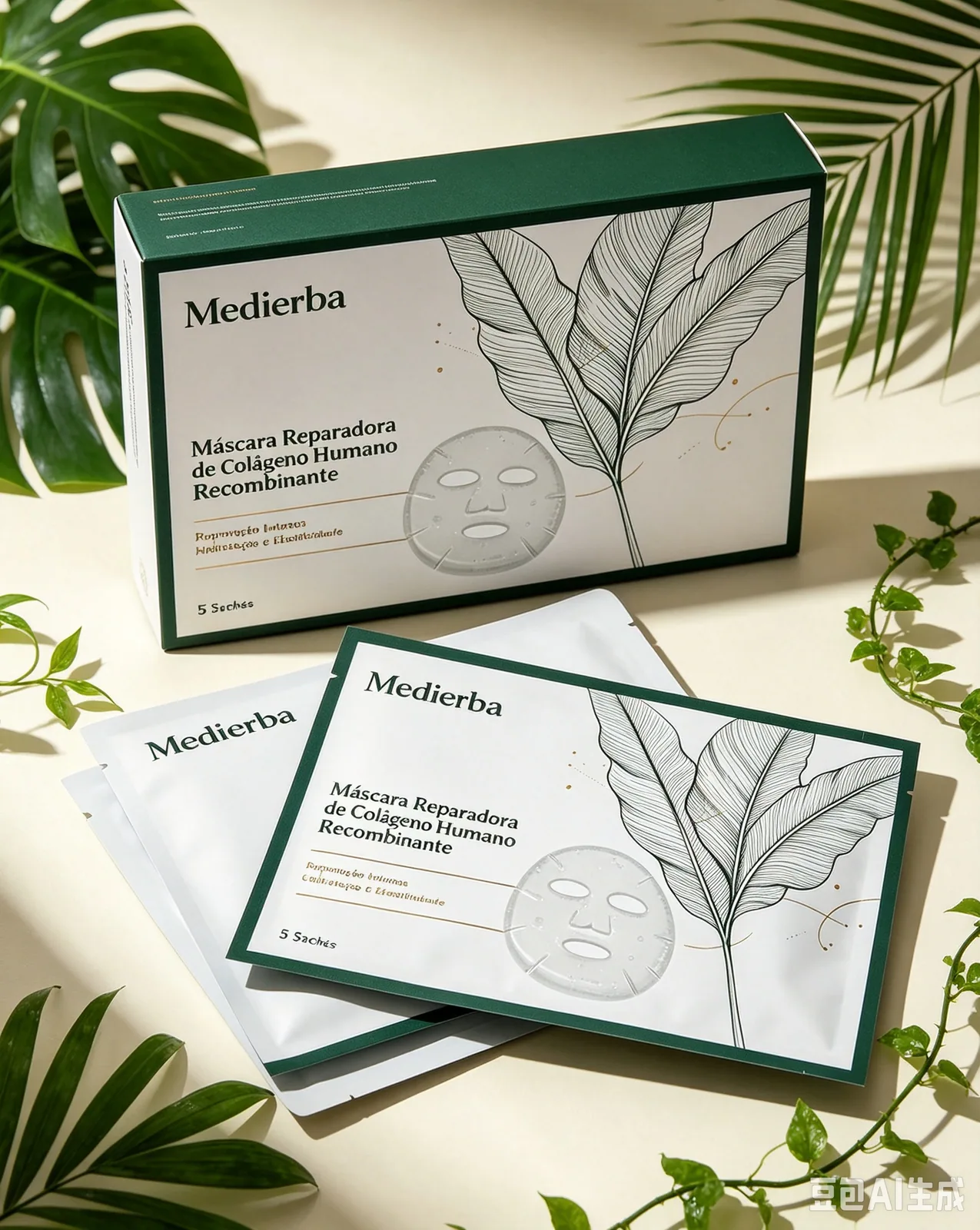 Recombinant Human Collagen Repair Mask 30ml*5