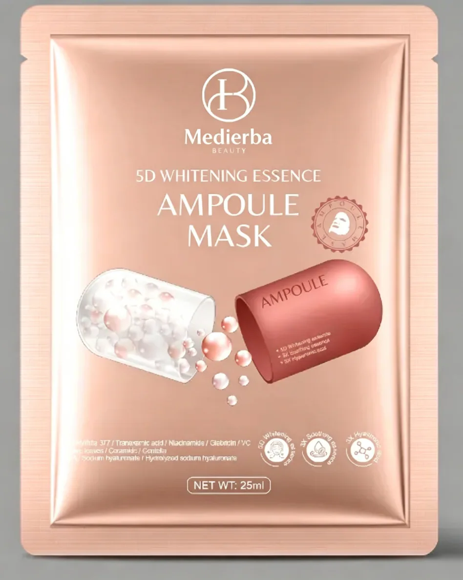 5D Brightening Ampoule Mask 25ml*5