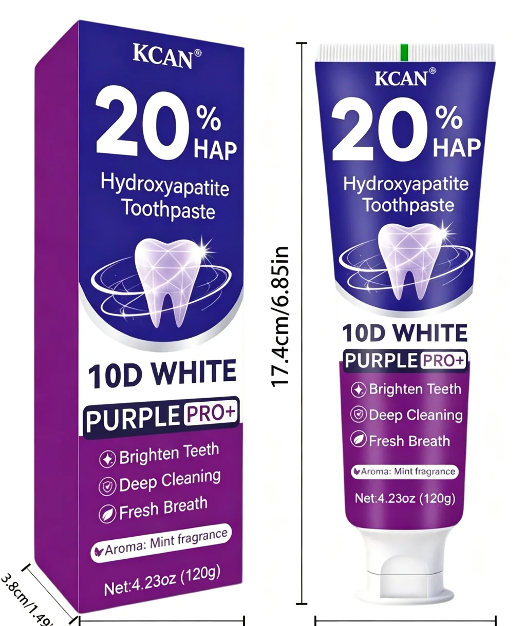 10D Brightening Hydroxyapatite Toothpaste 120g (Type 2)