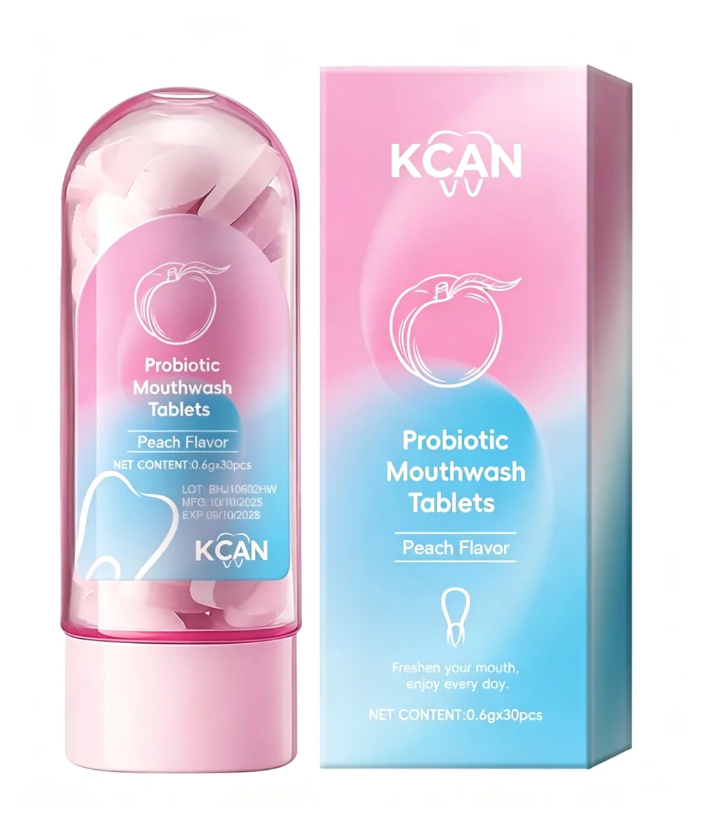 Probiotic Mouthwash Pellets (Peach Flavor) 0.6g*30